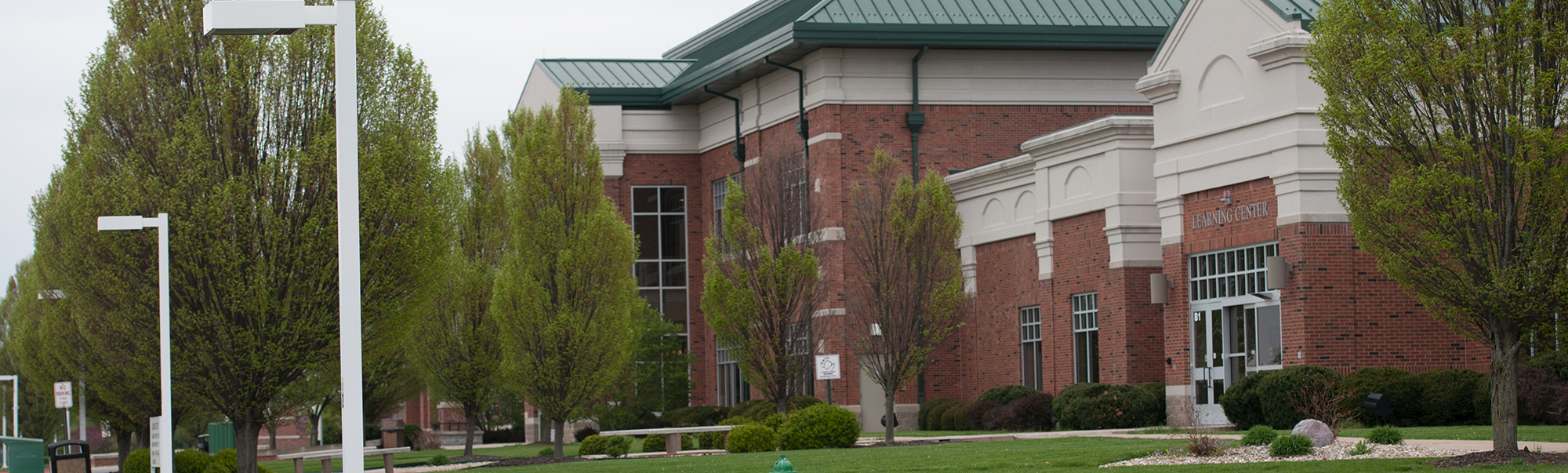 Side view of the JWCC Learning Center