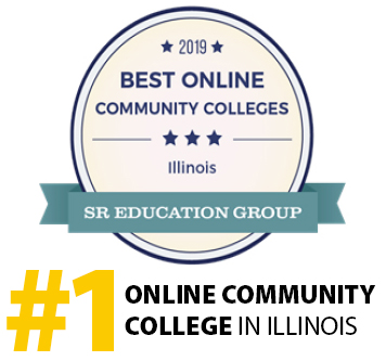 #1 Online Community College in Illinois