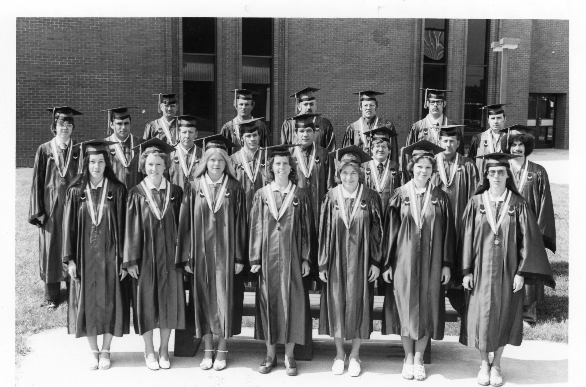 The first graduating class.