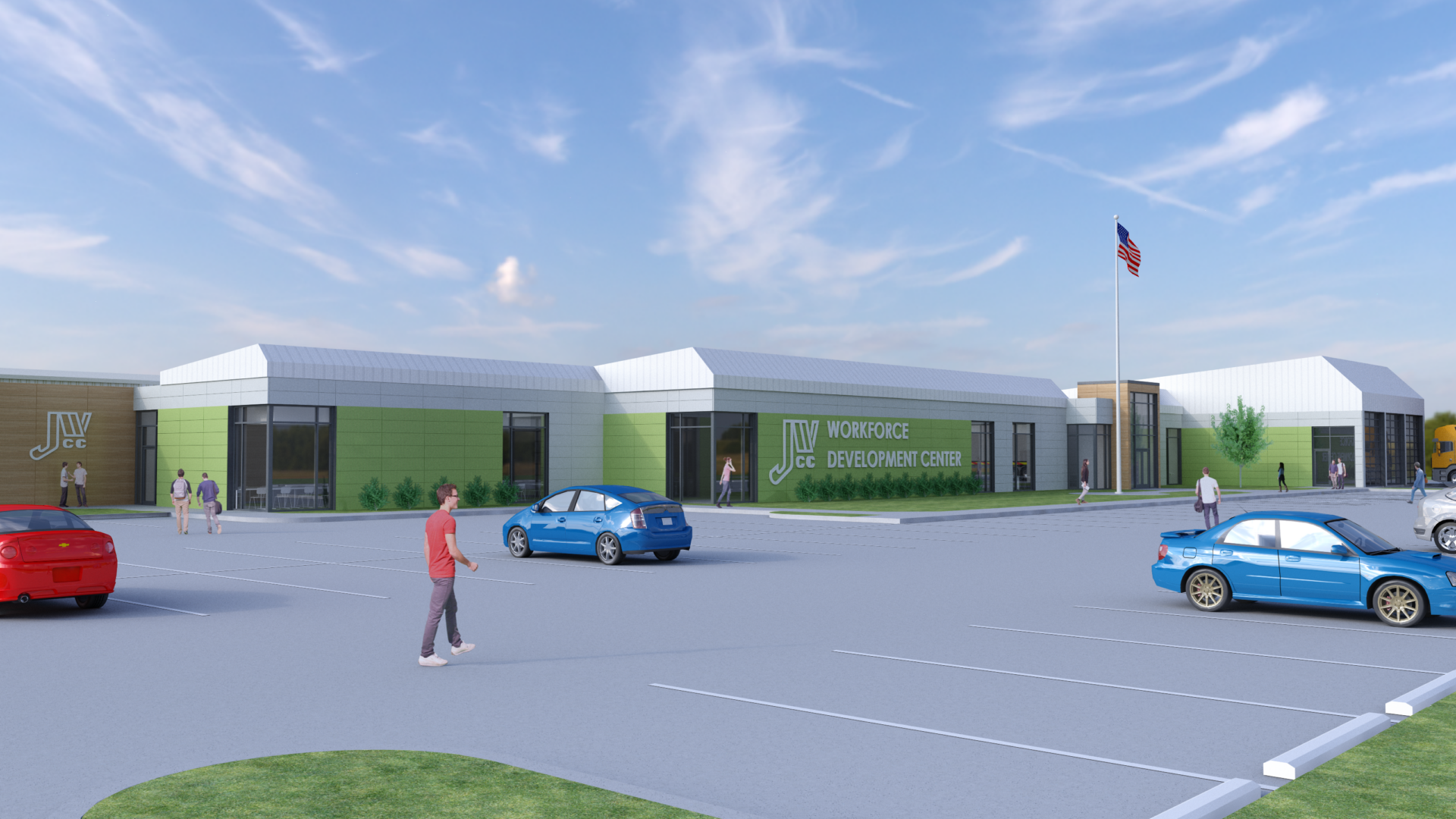 JWCC WDC exterior rendering