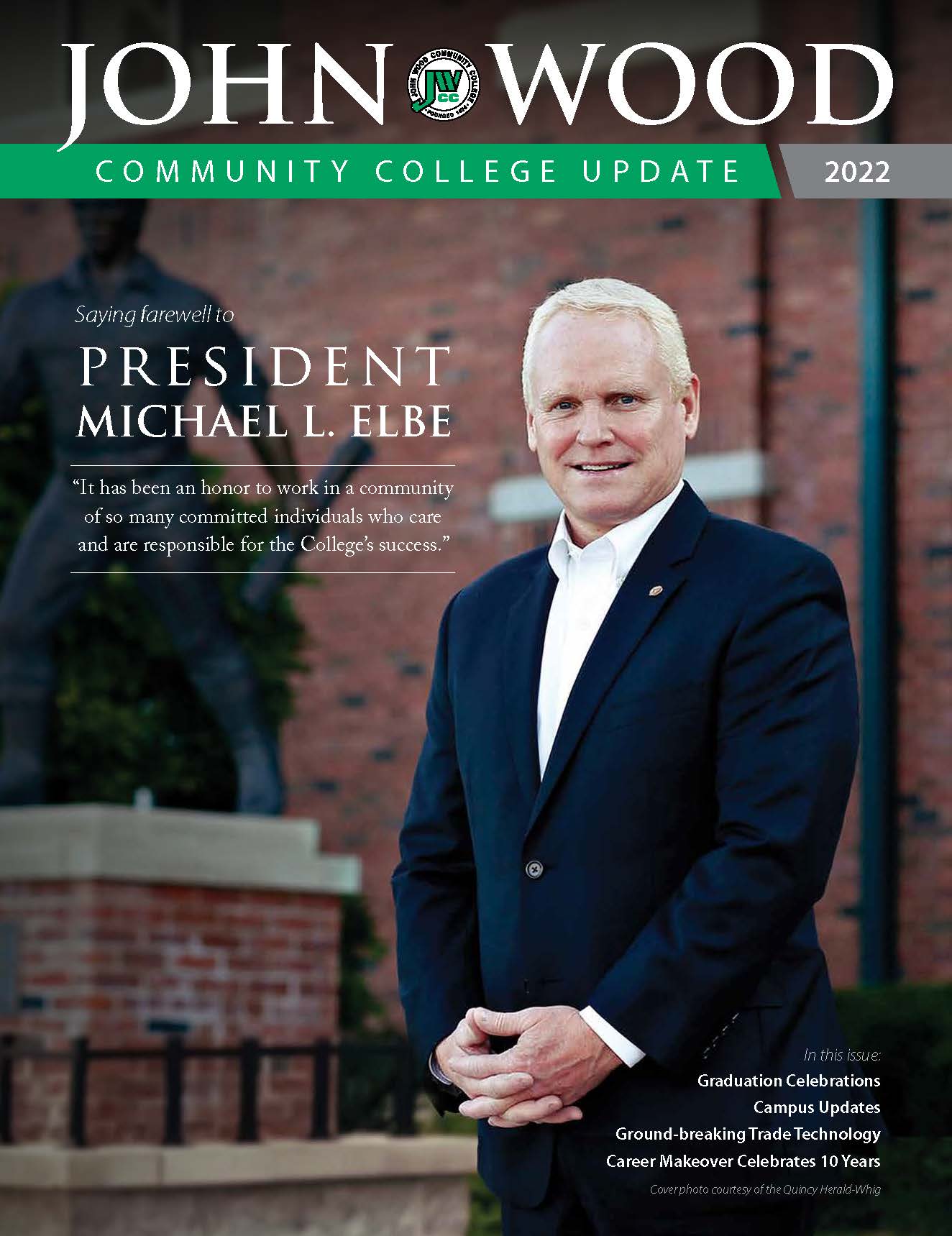 Saying farewell to Mike Elbe - JWCC annual newsletter