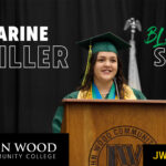 Catharine Miller Speaking at Graduation