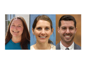 JWCC Tenured Faculty Members Laura Hubbard, J'Nelle Lee, and Dan Reinhardt